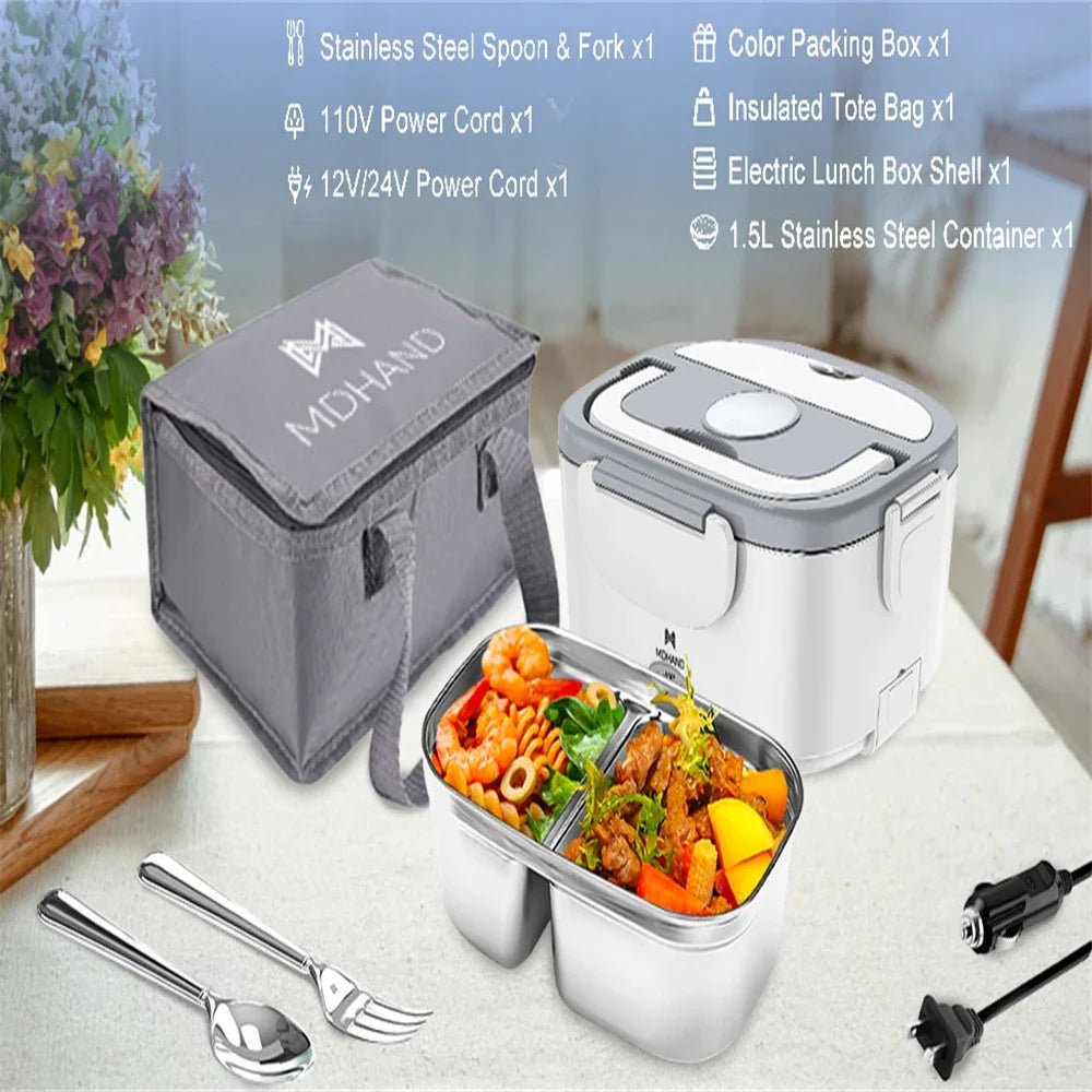 Shout Gadget ™ Electric Heated Lunch Box