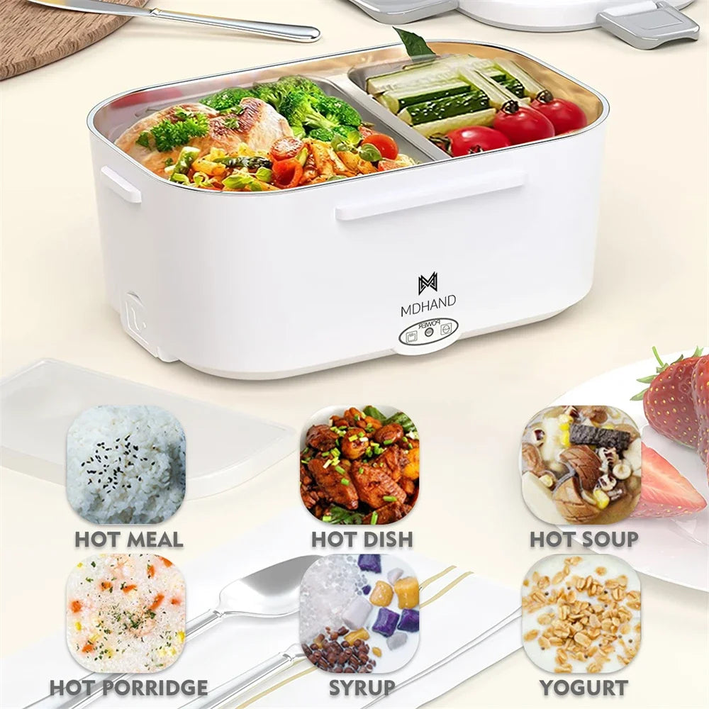 Shout Gadget ™ Electric Heated Lunch Box